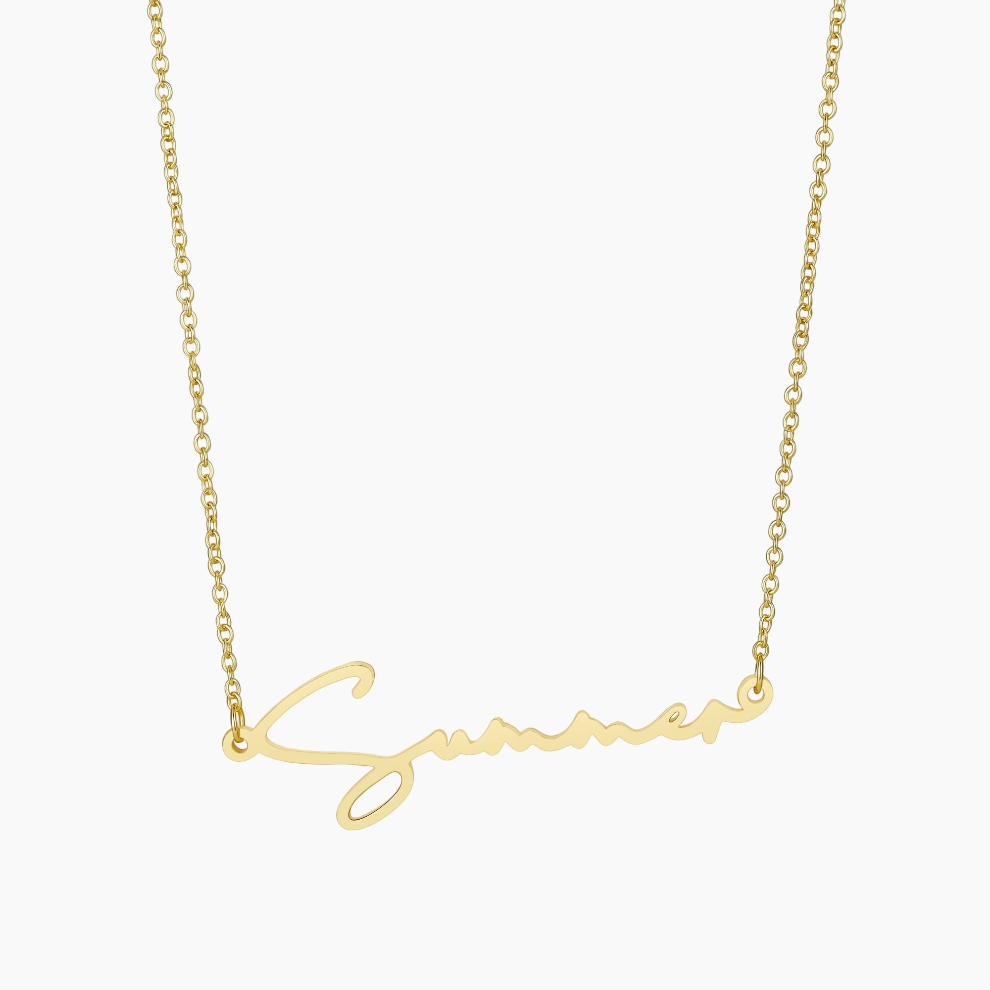 Custom Cursive Name Necklace