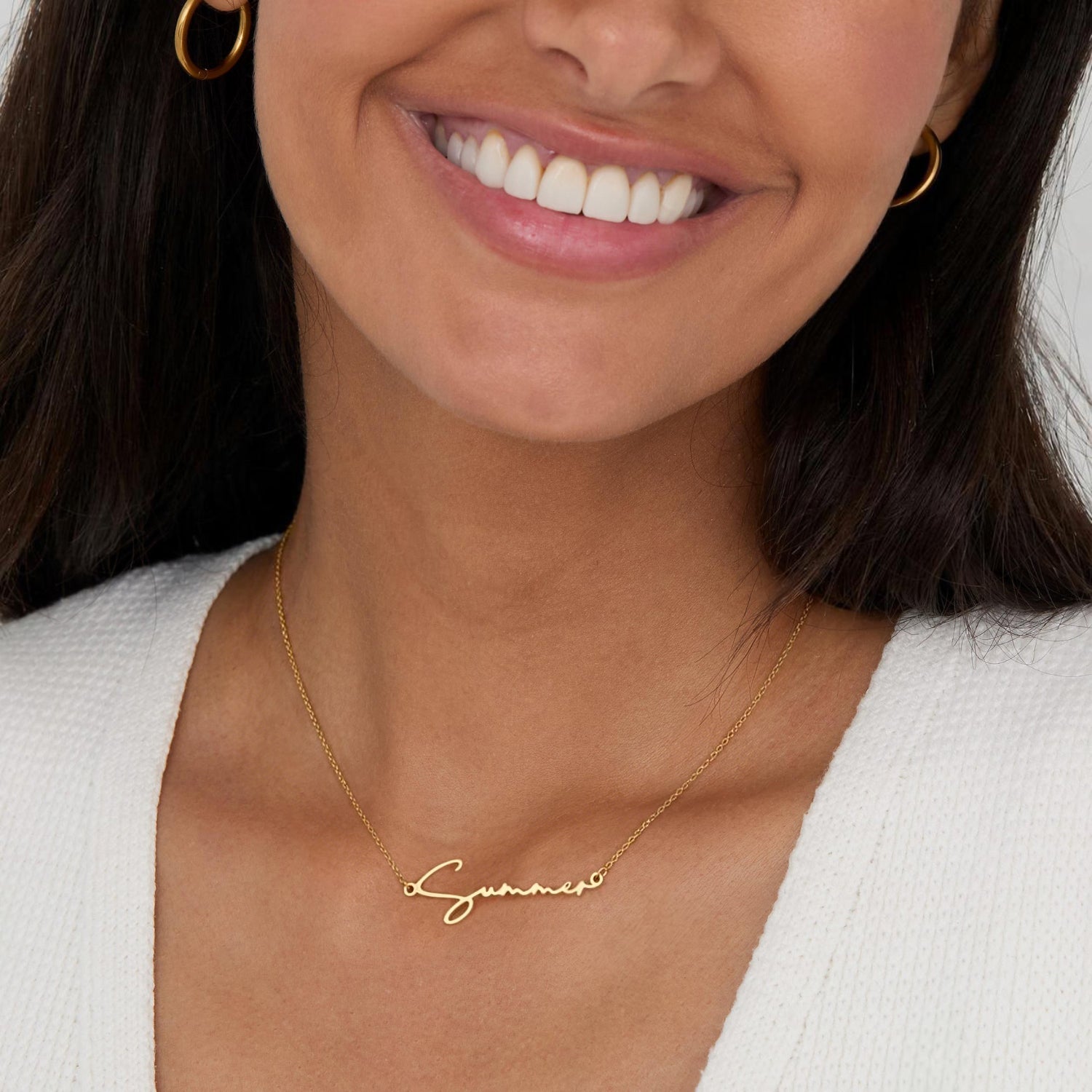 Custom Cursive Name Necklace