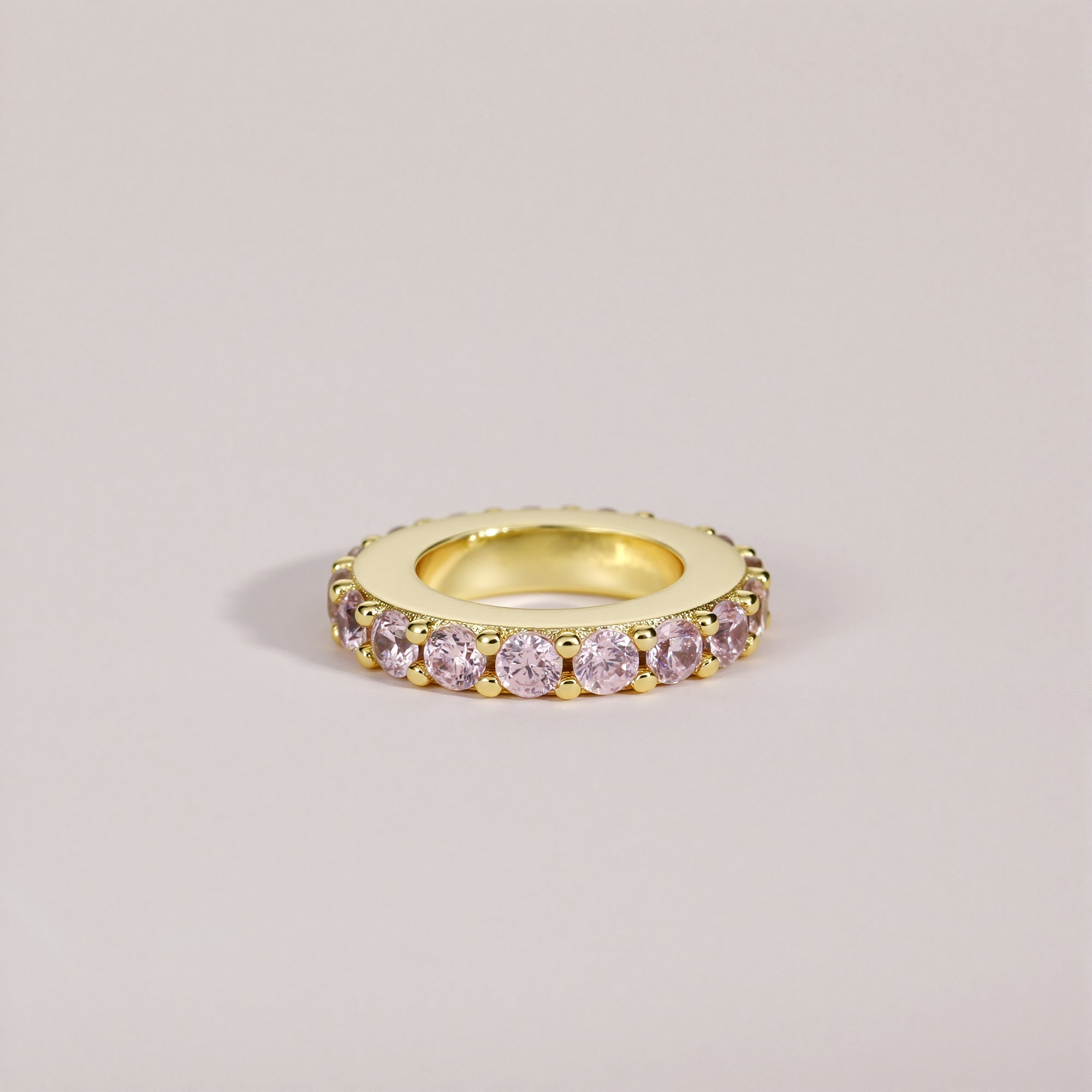 Round Birthstone Charm