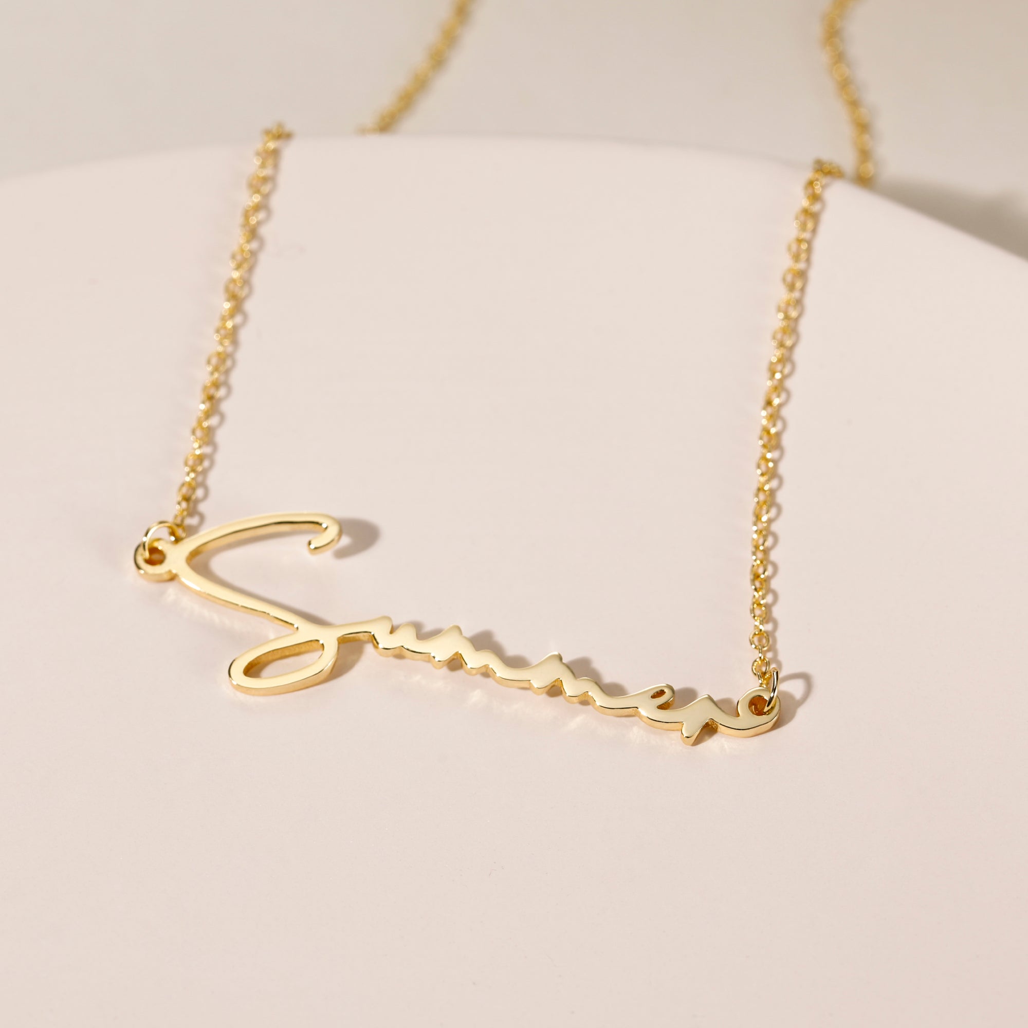 Custom Cursive Name Necklace
