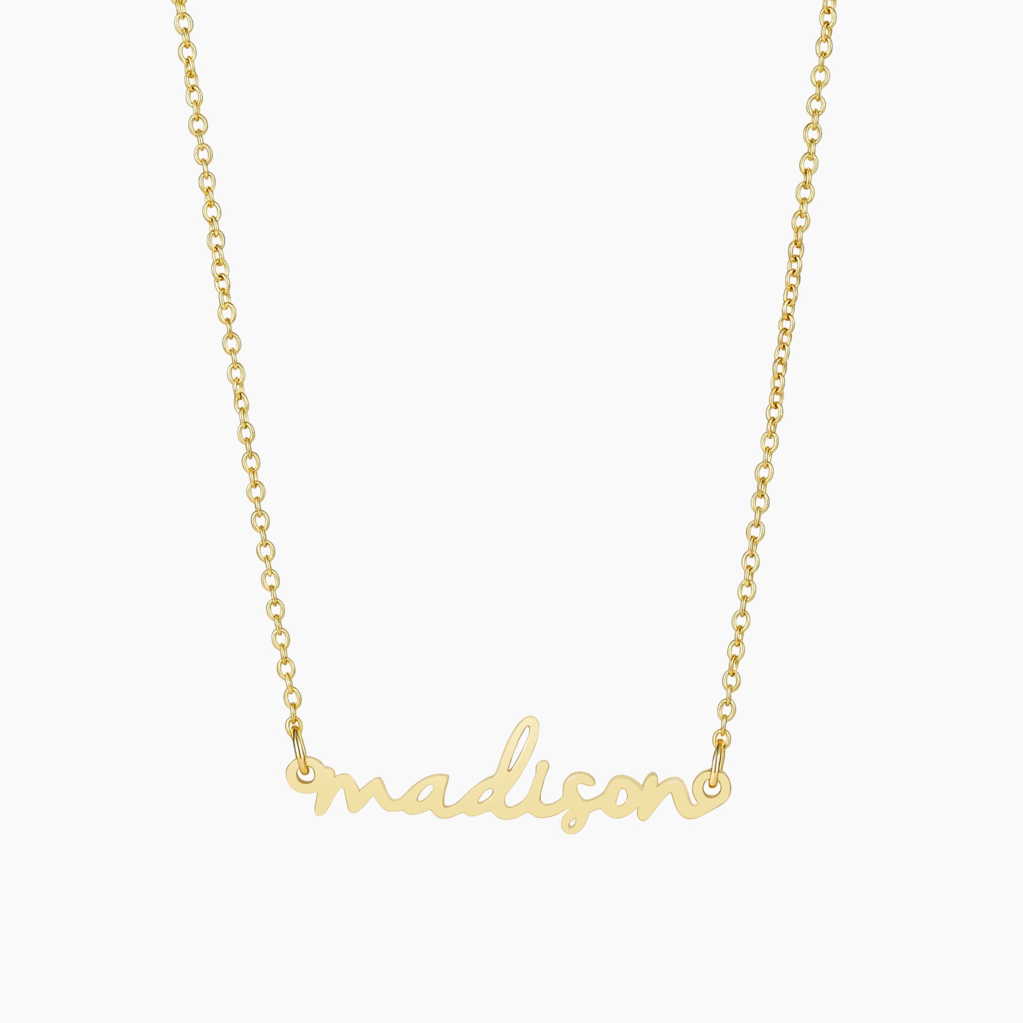 Unique Custom Cursive Name Necklace
