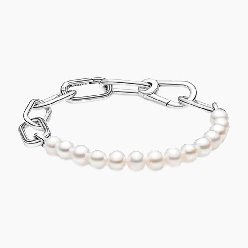 925 Silver Pearl Silver Bracelet