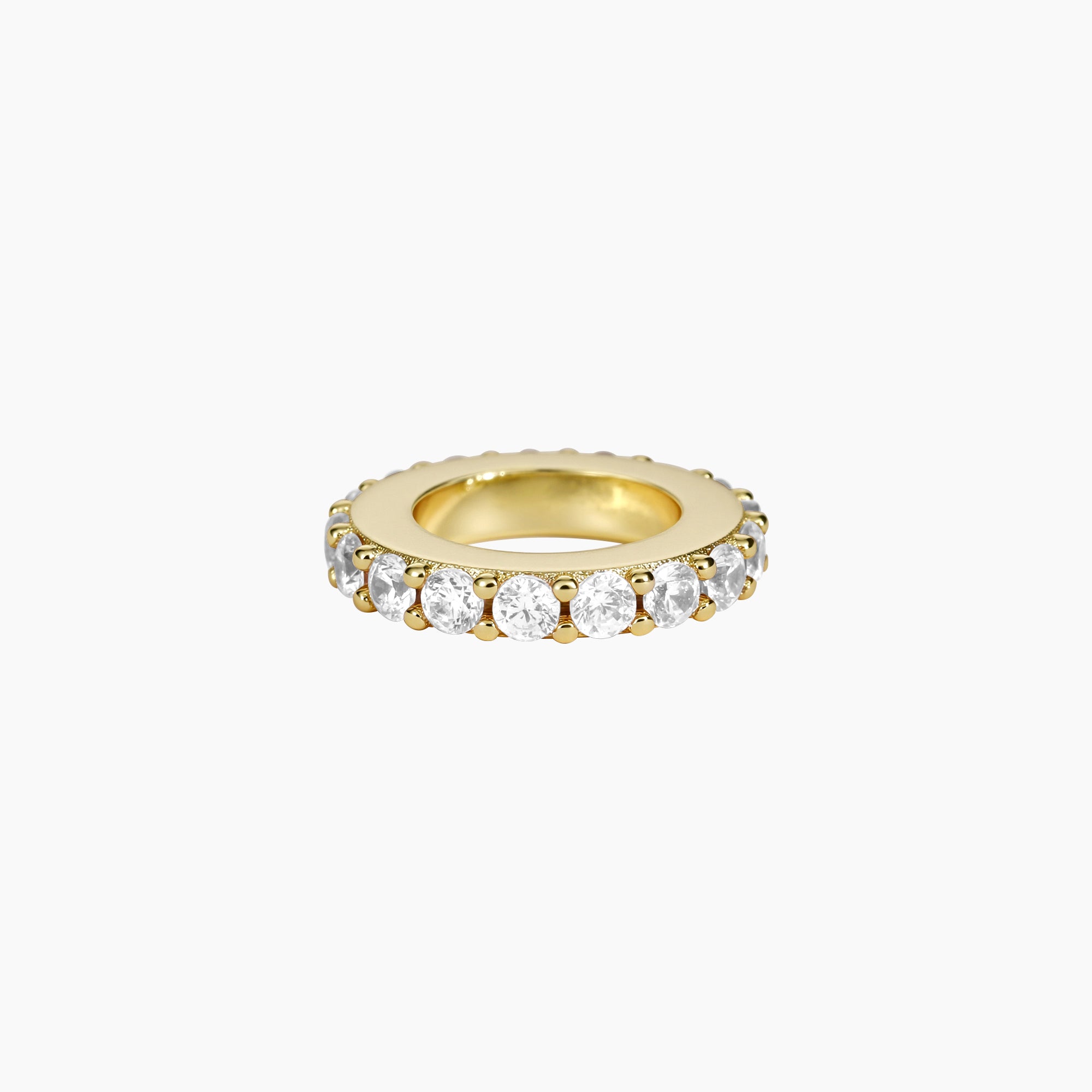 Round Birthstone Charm