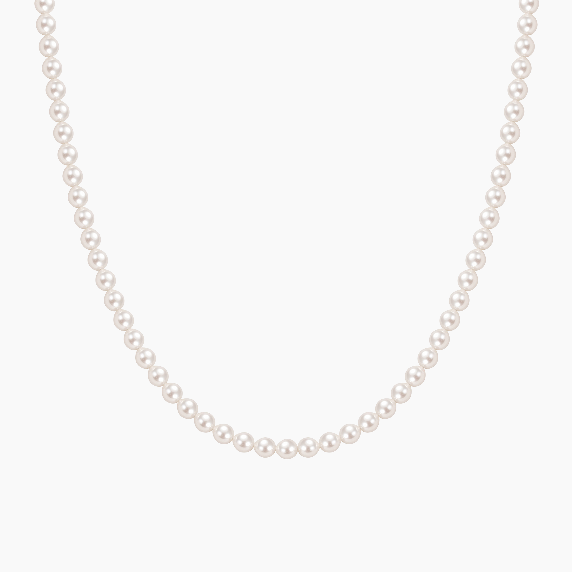 Timeless White Freshwater Pearl Necklace