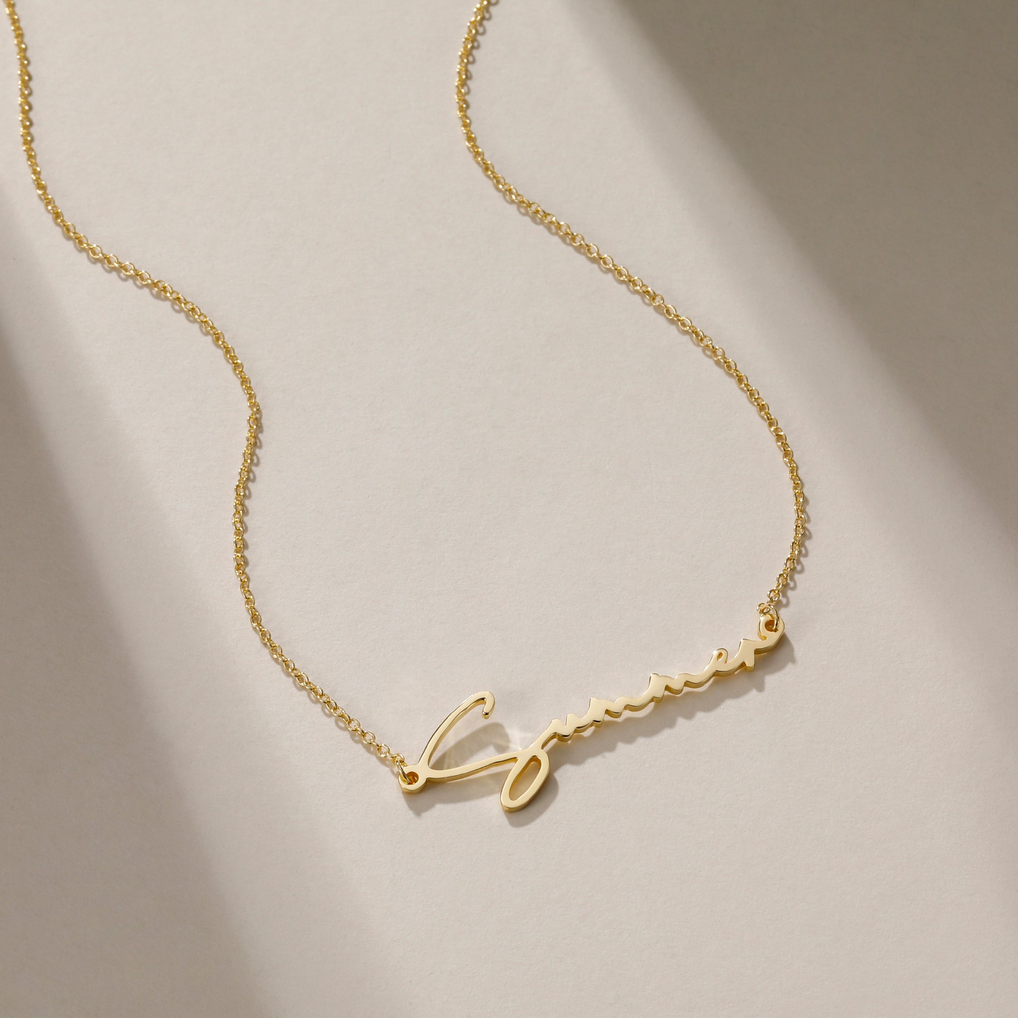 Custom Cursive Name Necklace