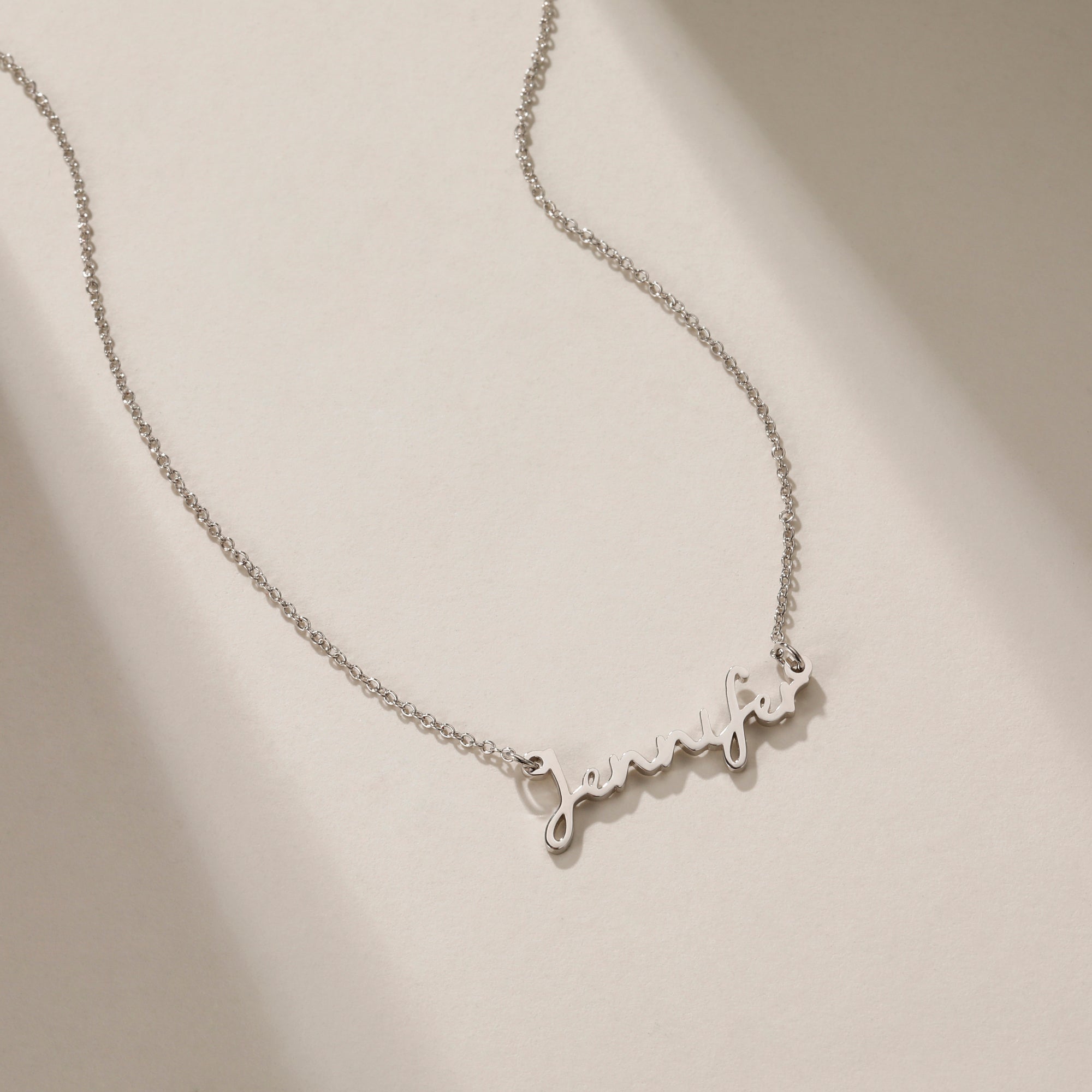 Unique Custom Cursive Name Necklace