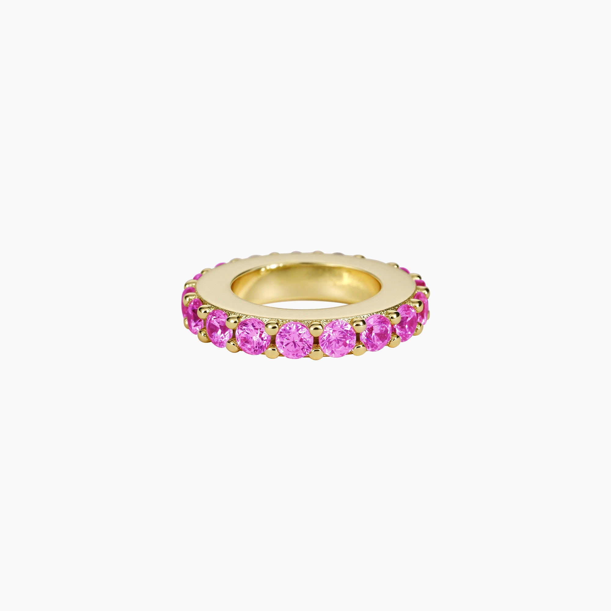 Round Birthstone Charm